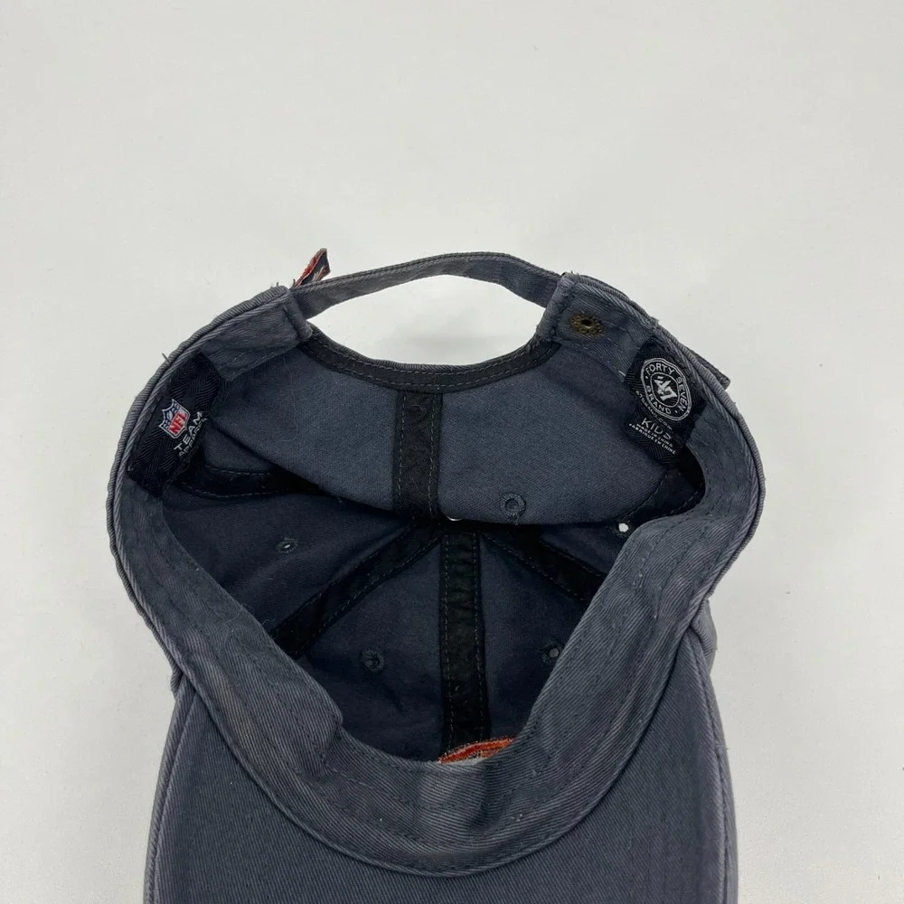 Denver Broncos 47 Brand Kids Navy Blue Adjustable Strap Back Baseball Hat NFL